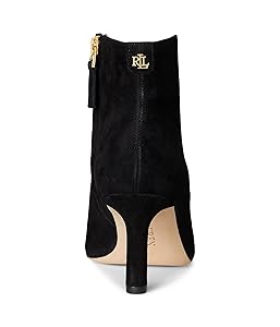 【RALPH LAUREN COLLECTION】 黒 SUEDE BOOTIE RALPH LAUREN COLLECTION】 黒 SUEDE BOOTIE